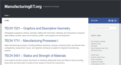 Desktop Screenshot of manufacturinget.org