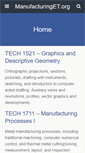 Mobile Screenshot of manufacturinget.org